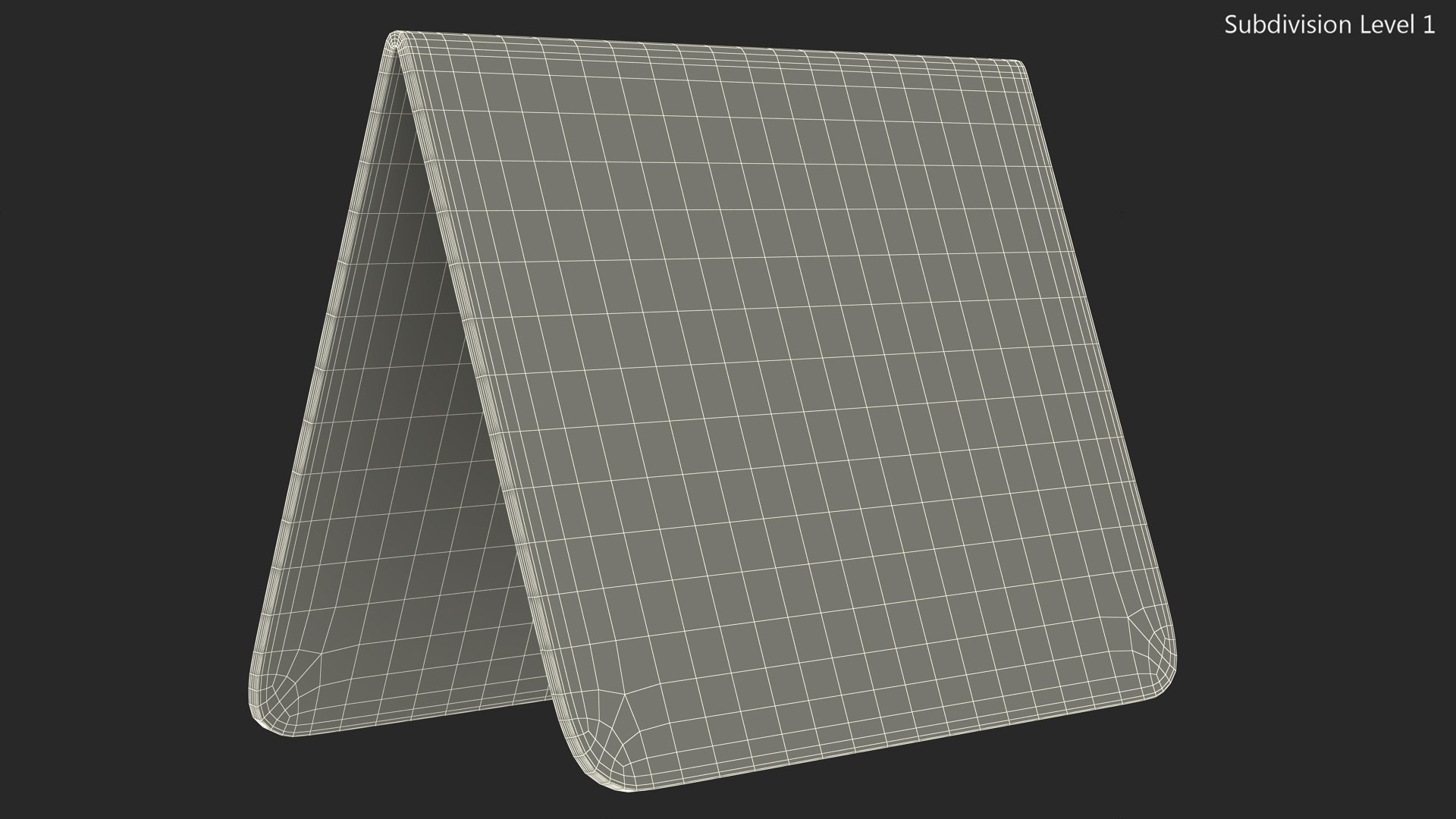 Mini Table Sign Black 3D Model - TurboSquid 2139451
