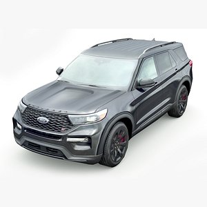Ford Explorer ST 2023 3D model