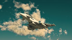 3D eurofighter ef-2000 typhoon