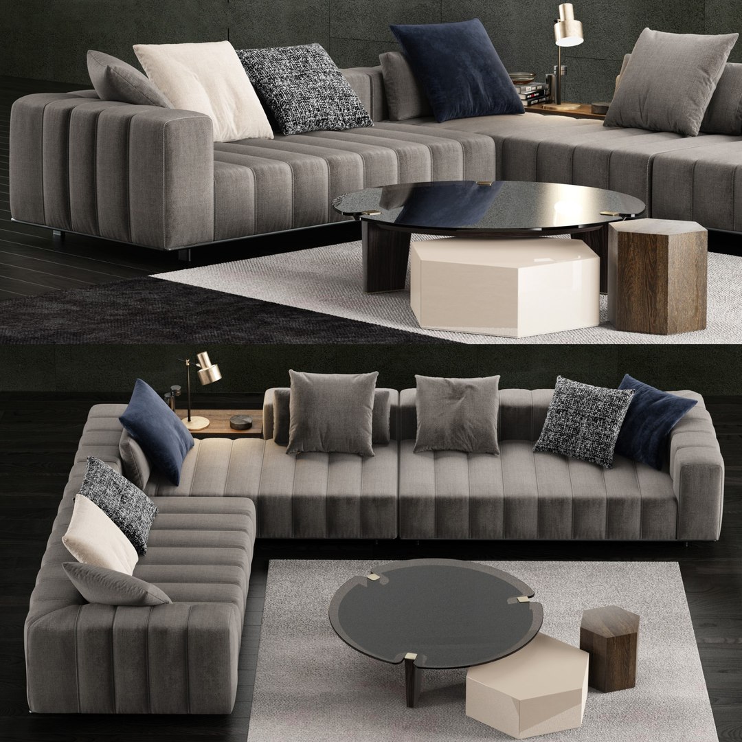 Minotti Freeman Tailor Sofa Model
