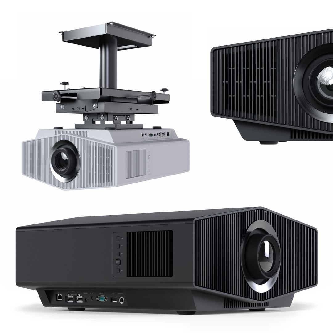 Projector Benq W1070 3D Model - TurboSquid 1411906