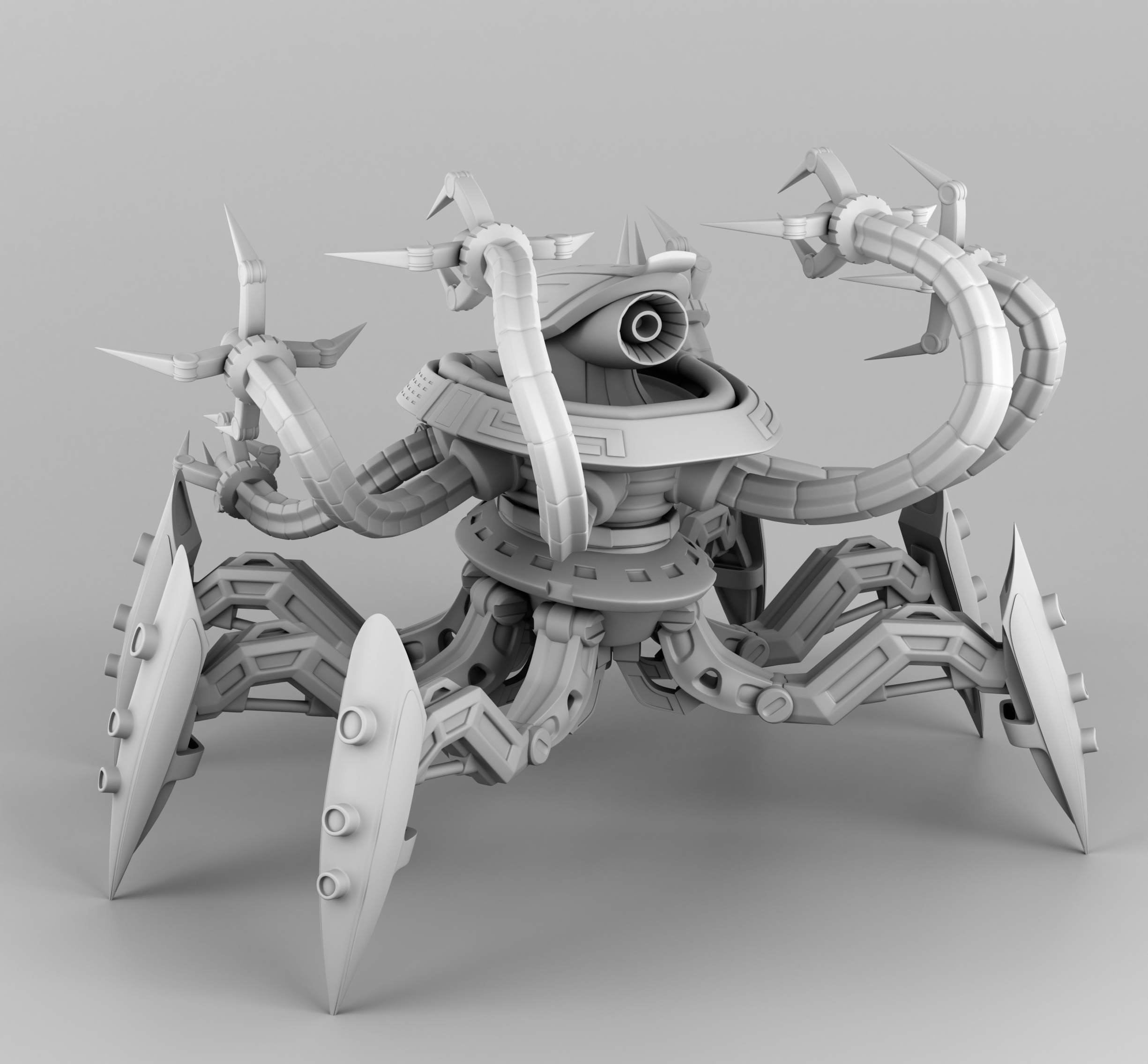 Robot iron crab 3D - TurboSquid 1668523