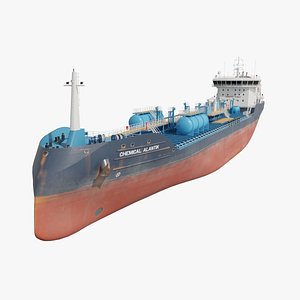 3D model Chemical Tanker