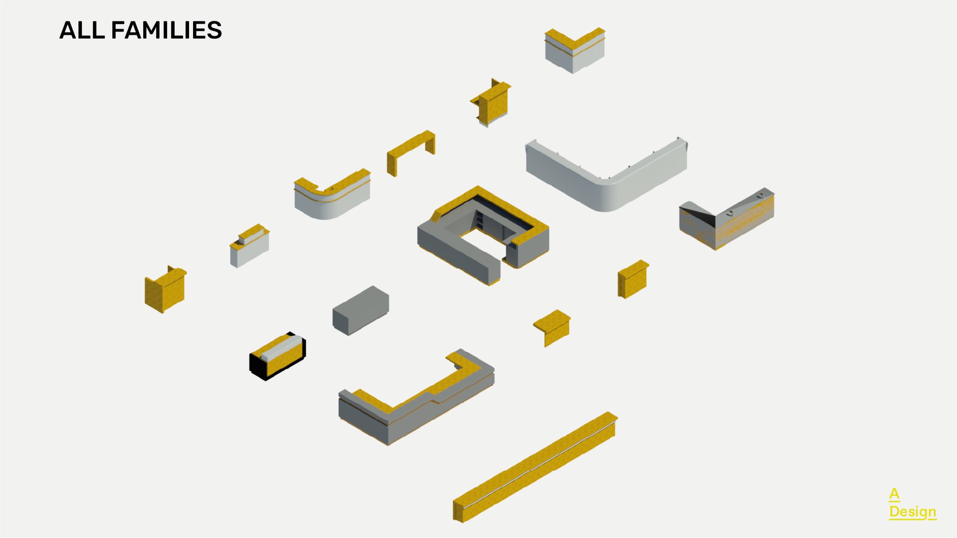 3D Bar Counters Model - TurboSquid 2005299