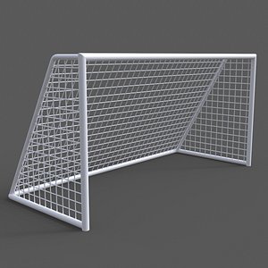 3D PBR Soccer Football Goal Post G model