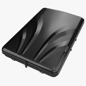 3D Car Roof Top Tent Grey Folded