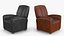 Sillón de cuero v8