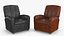 Sillón de cuero v8