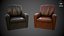 Sillón de cuero v8