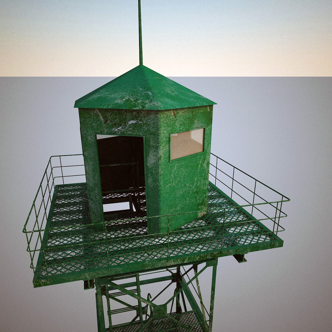Guard Tower V3 3d Model