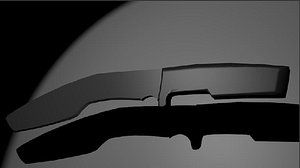 blender tactical kukri
