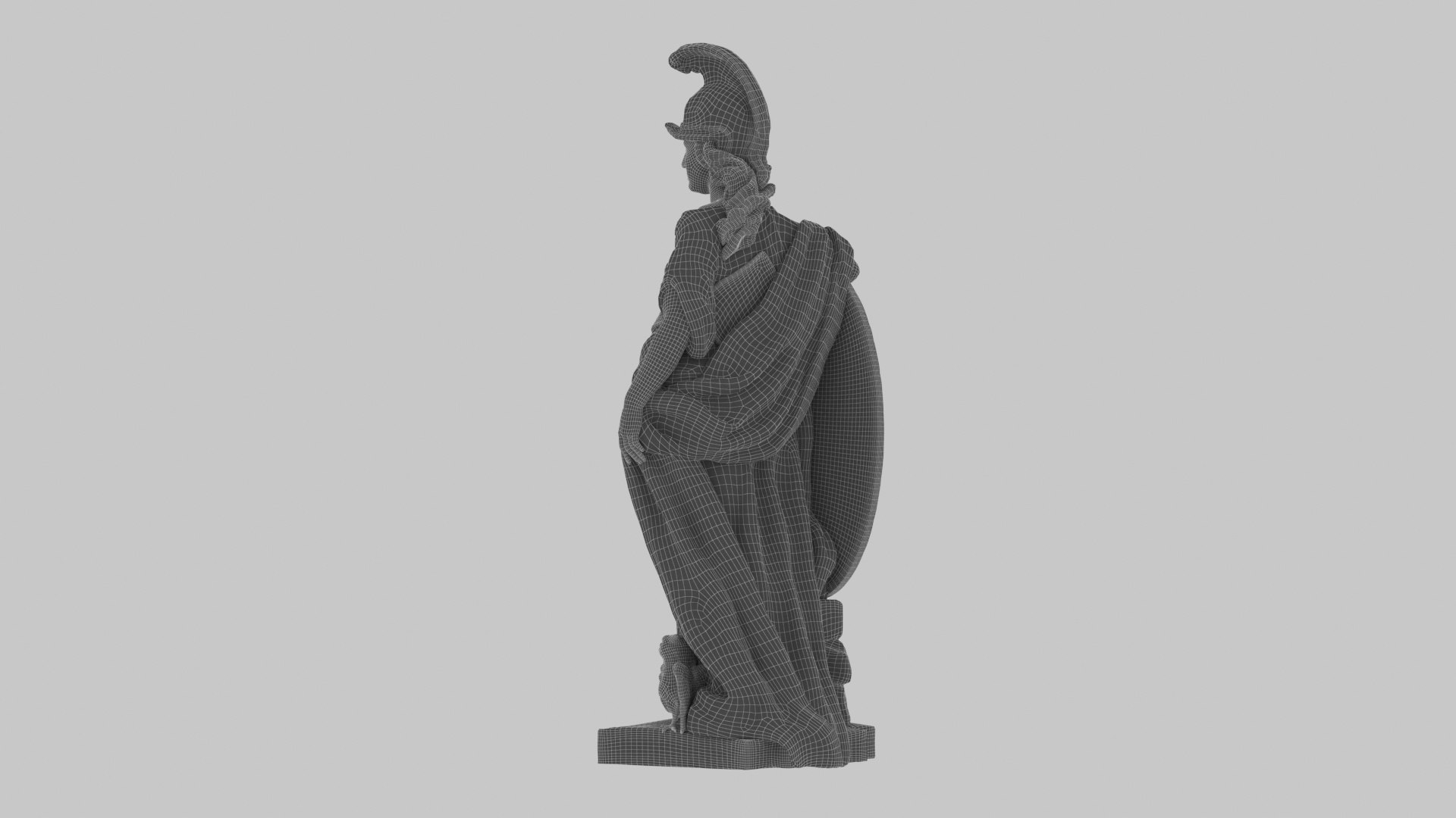 3D Minerva Statue - TurboSquid 1790504