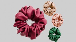 Satin Scrunchie Hair Catchers