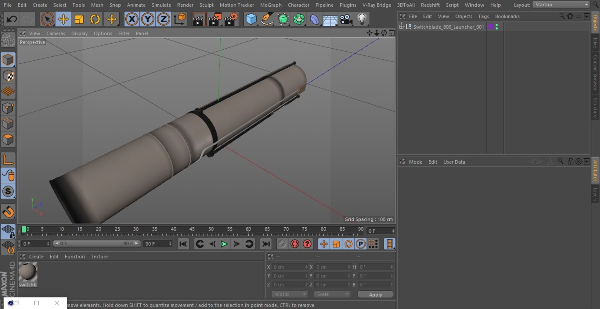 3D Switchblade 600 Launcher - TurboSquid 1956114