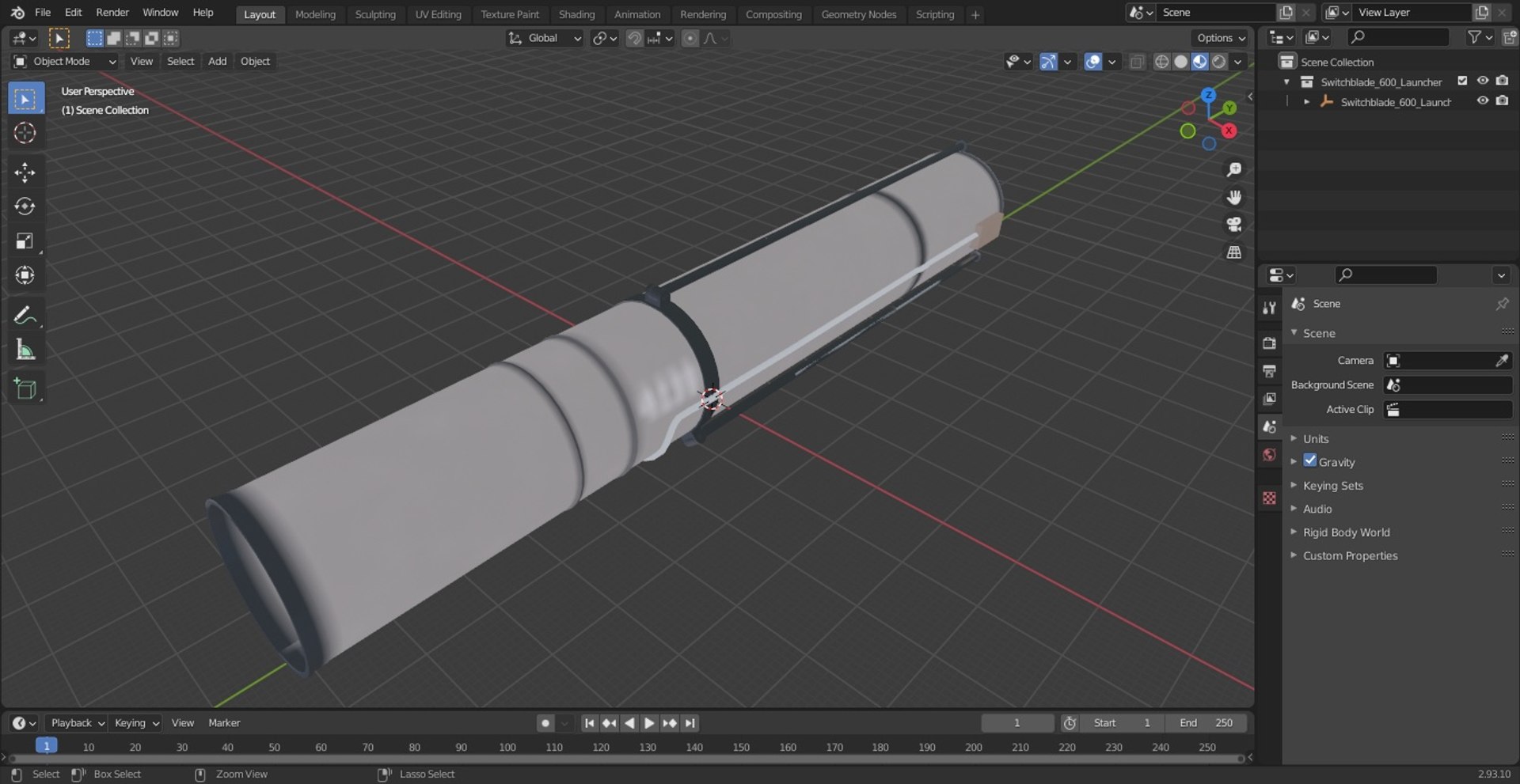 3D Switchblade 600 Launcher - TurboSquid 1956114