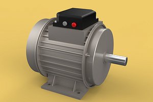 3D STANDART ELECTRIC MOTOR IEC