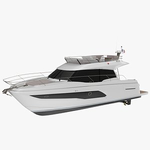 Prestige F-Line 420 B Yacht  Dynamic Simulation