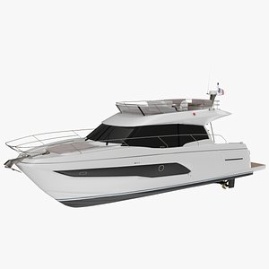 Prestige F-Line 420 B Yacht Dynamic Simulation