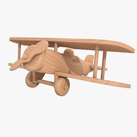 Wooden Airplane 03