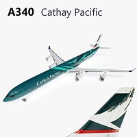 Airbus A340 Airliner Cathay Airways