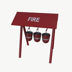Fire Bucket Stand