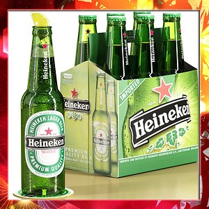 Heineken Six Cardboard pack