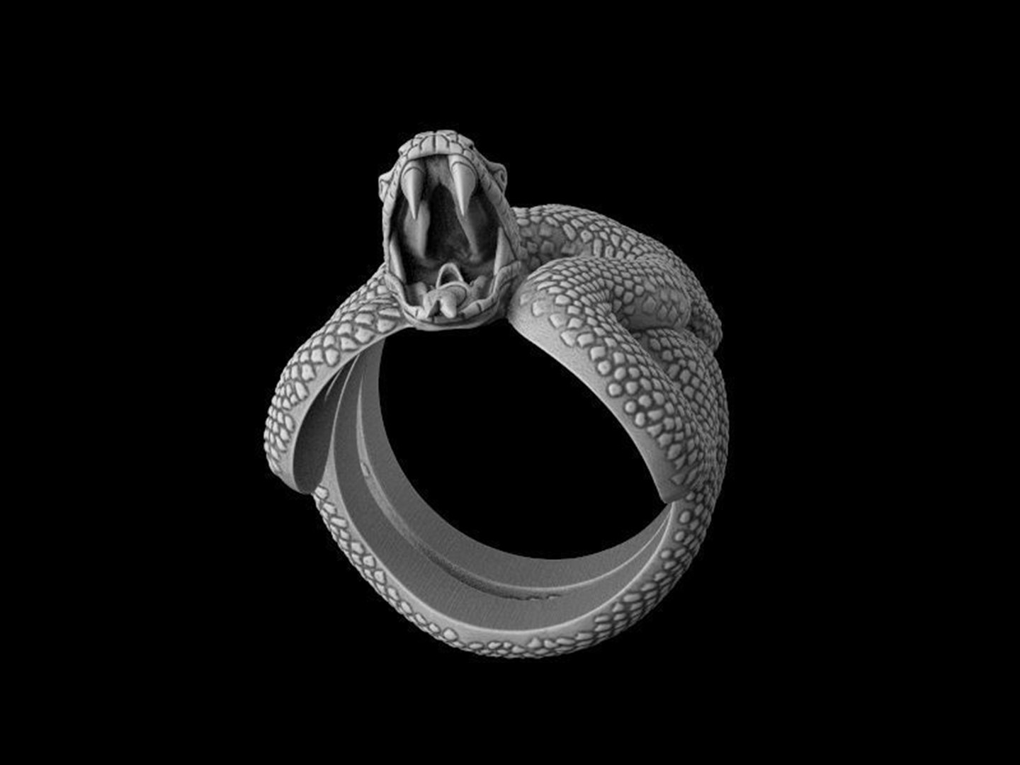 3D Serpent ring with open mouth https://p.turbosquid.com/ts-thumb/iw/4AMlR7/2B/snakering3dmodelobjstl3/jpg/1667391574/1920x1080/fit_q87/08e91758abb5d6cb59f0f985f1ec158320a4c1de/snakering3dmodelobjstl3.jpg