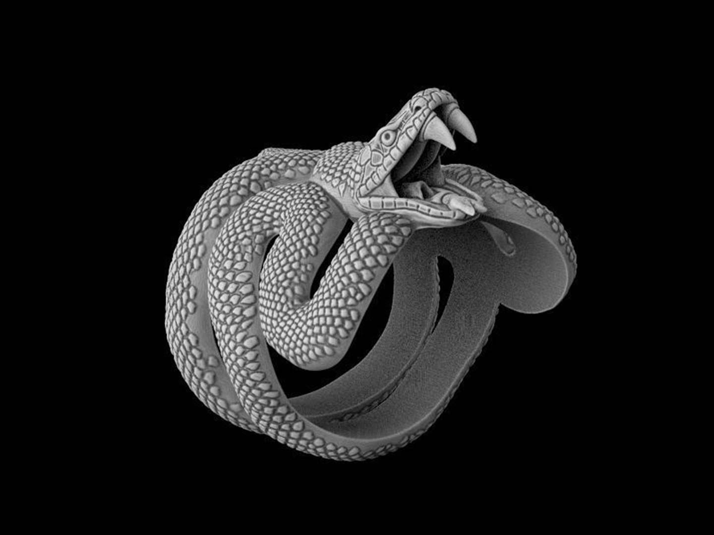 3D Serpent ring with open mouth https://p.turbosquid.com/ts-thumb/iw/4AMlR7/6T/snakering3dmodelobjstl2/jpg/1667391573/1920x1080/fit_q87/6630d2de2ea7294aa566b78f03291b280220262b/snakering3dmodelobjstl2.jpg