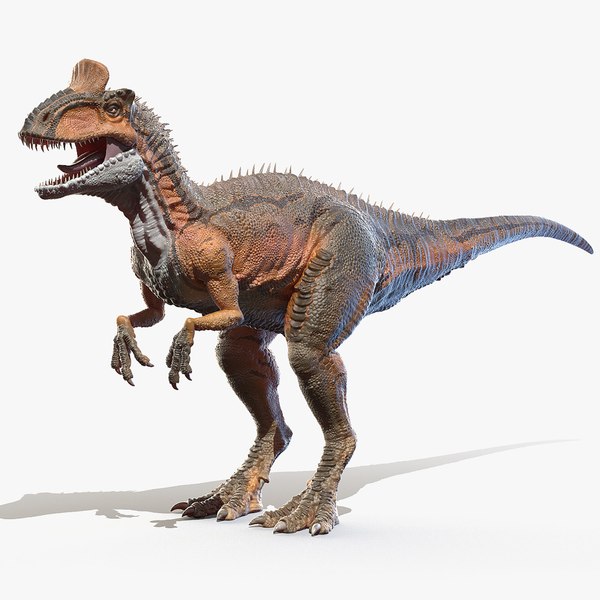 cryolophosaurus cryolophosauro model