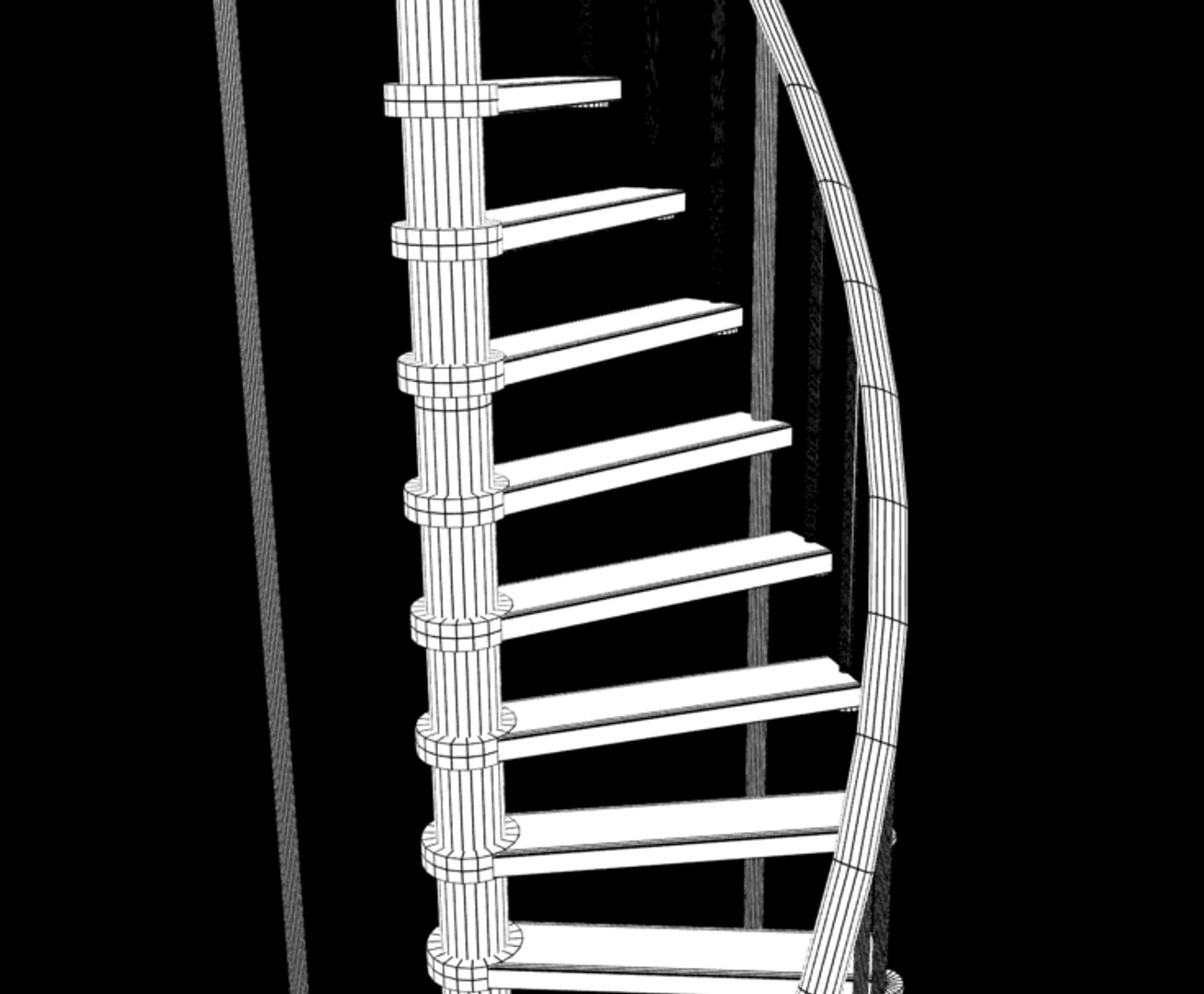 3D model modern spiral staircase https://p.turbosquid.com/ts-thumb/iw/8gRwjG/LK5WJwEb/wireframe01/jpg/1587377393/1920x1080/fit_q87/13f0e9c99cb883be789e562b223a9a122b83a905/wireframe01.jpg
