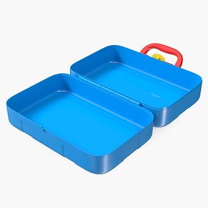 3D open toy tools box