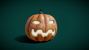 3D halloween pumpkin