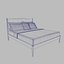 双人床