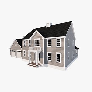 american house 3D model