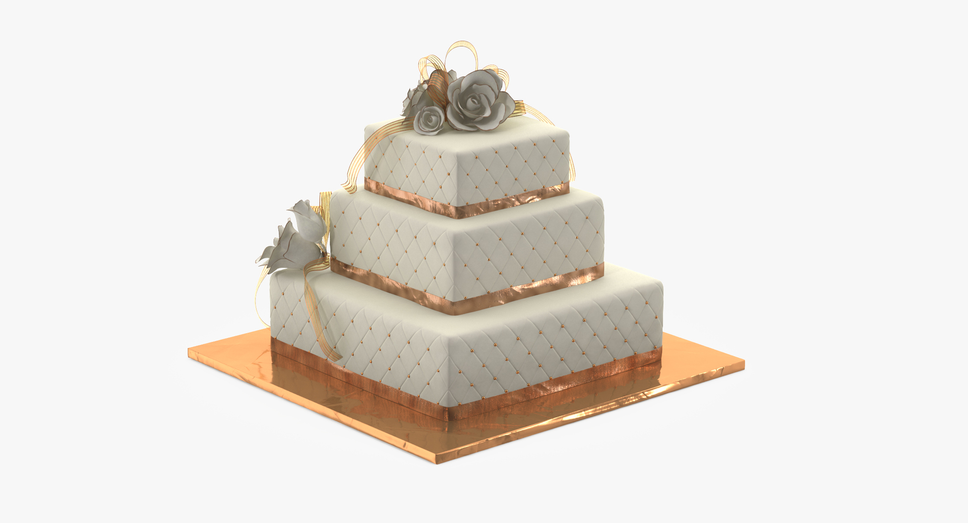 birthday cake 3D Model in Sweets 3DExport