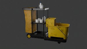 cleaning cart model