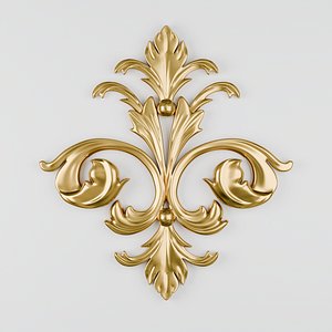 3D Decor molding model