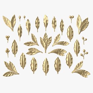 Laurel Leaves Set