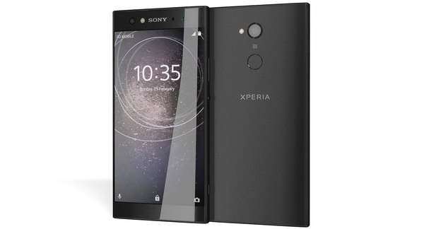 modelo 3d Sony Xperia XA2 Ultra Black - TurboSquid 1243390