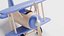 3D Toy Airplane 02 model