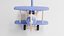 3D Toy Airplane 02 model