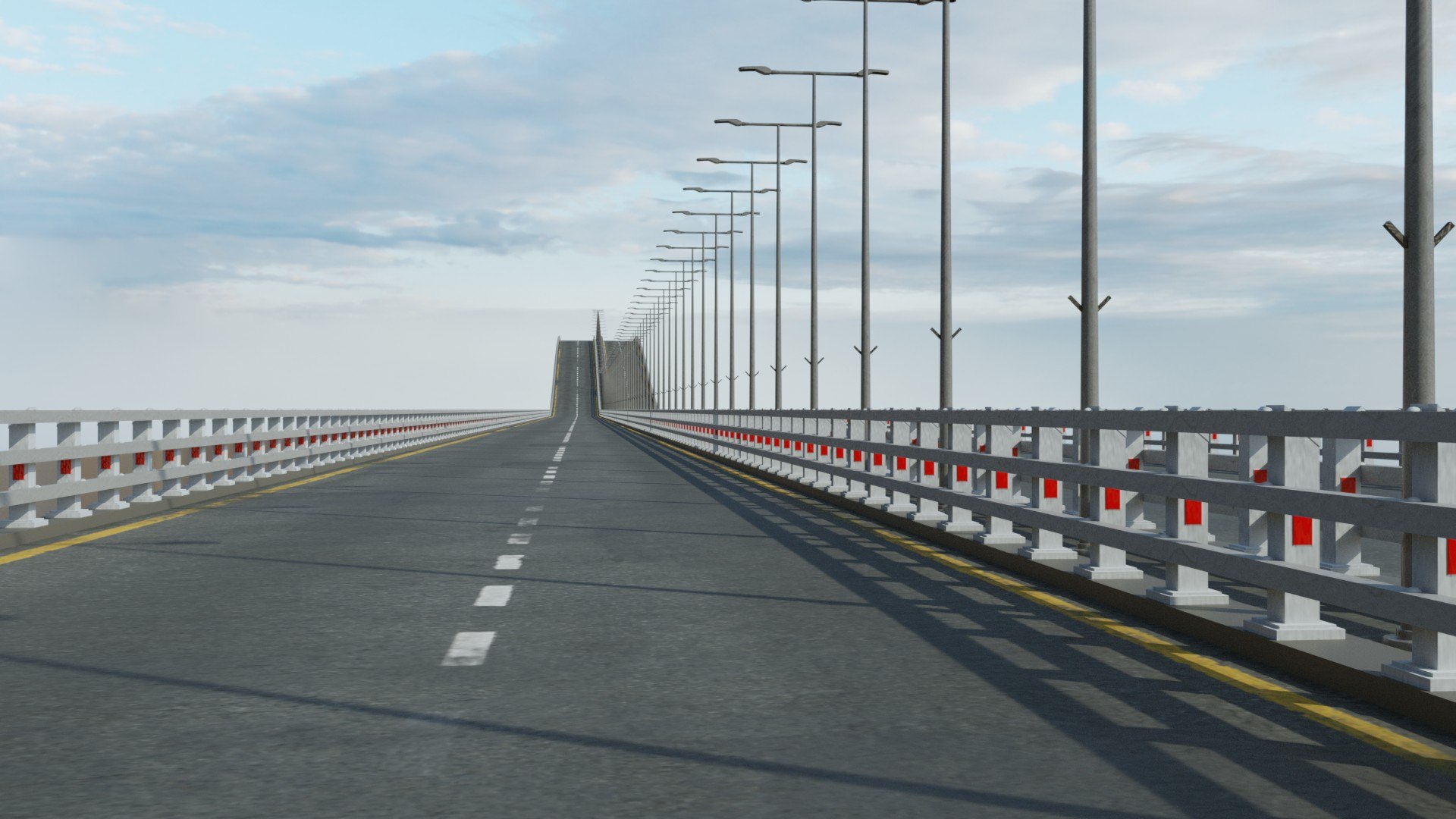 3D King Fahd Causeway Model - TurboSquid 2085228