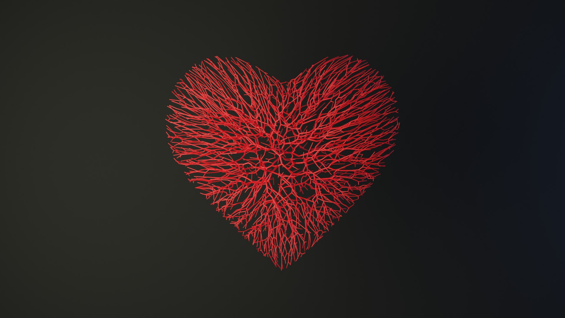 3D Unrolling Growing Heart Animation - TurboSquid 1957997