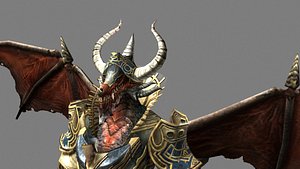 3d model of dragon archmage