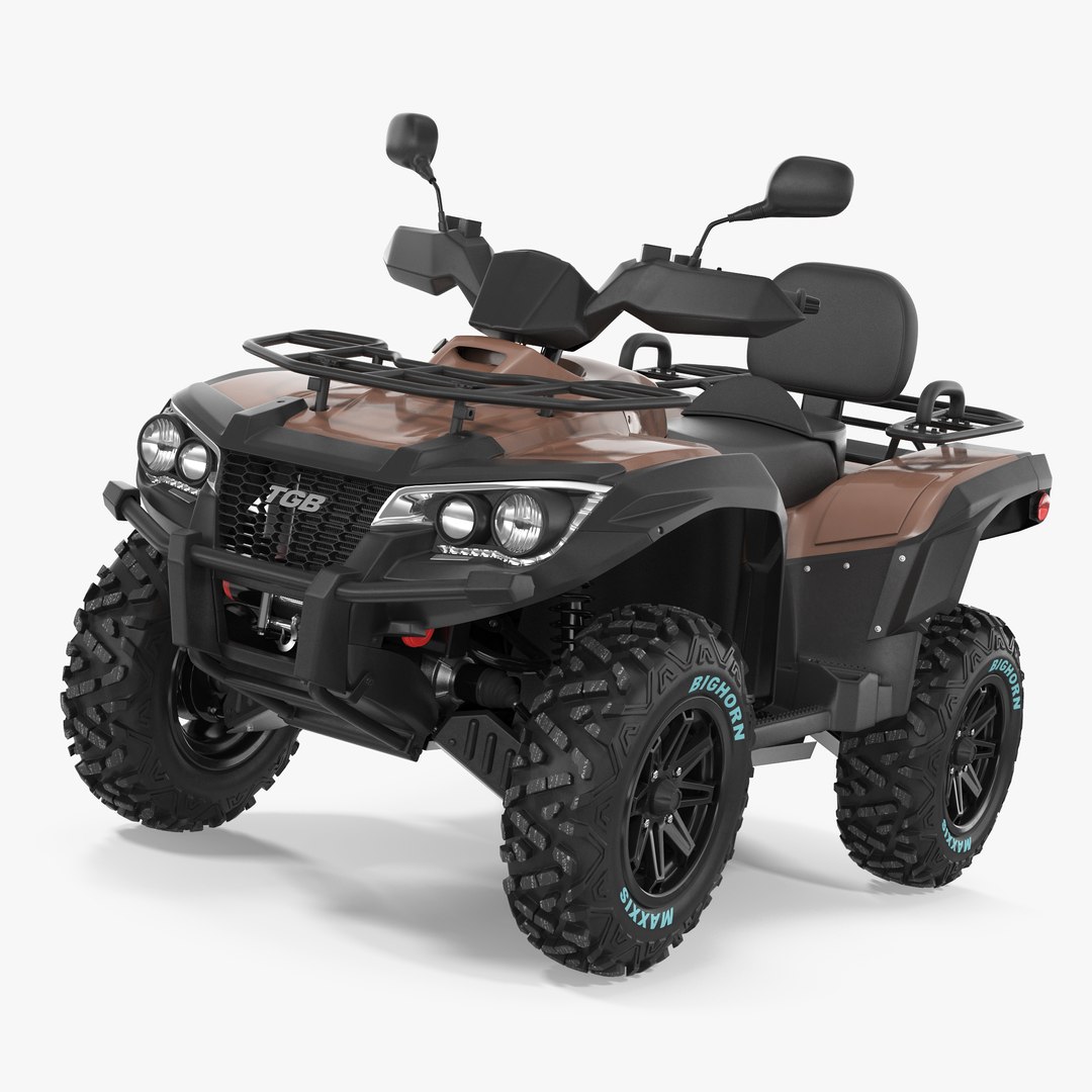 ATV Four Wheeler Bike 3D model preview