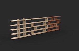 Miri Shelf 02 3D model