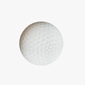 Golf Ball with Texture - 3D Asset model