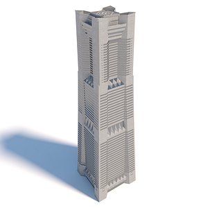 Yokohama Landmark Tower model