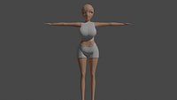 Woman 3d Model