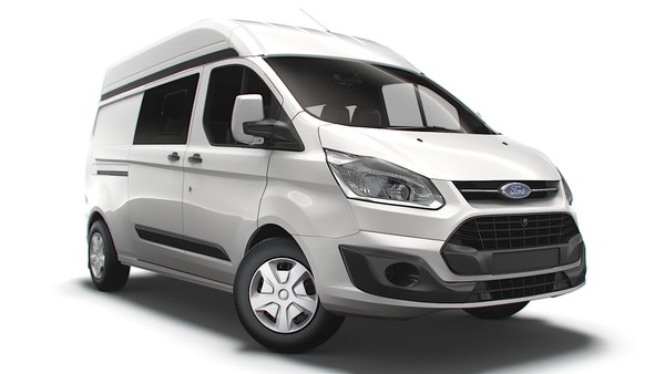 3D Ford Transit Custom L2H2 DCIV 2016 TurboSquid 2042364